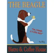 Beagle Bistro & Coffee House Limited Edition Print