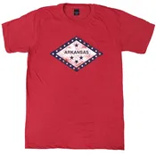 Arkansas Flag Crew T-Shirt