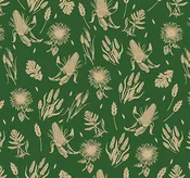 2024 AKNSH Shop Hop - 14582-44 - Green - Garden Toile - Benartex