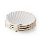 AERIN Shell Appetizer Plates, Set of 4