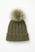 Army Beanie w Army Raccoon