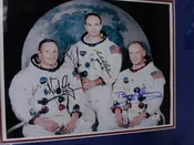 APOLLO 11 Autographed photo- LARGE 11X14- All three- ARMSTRONG,A
