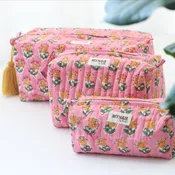Ami Bubblegum Motif Print Travel Pouch