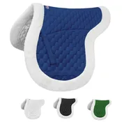 Derby Originals Fleece Padded Contour All Purpose English Saddle Pad