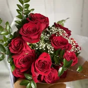 Dozen Roses - Wrapped
