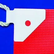 Banner Ups PowerTabs® Adhesive Grommet Tabs, White, 4/Sheet