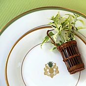 Pineapple Dinner plates
