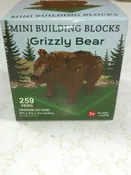 Grizzly Bear Mini Building Blocks