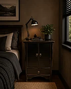 Tall Night Stand — Asian Barn