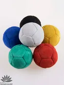 12 Panel Suede Leather Ball (70mm, 135 grams)