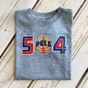 504 Pels Kids Tee-grey