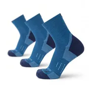 3 Pack Creek - 3/4 Crew Lightweight Hiking & Trail Running Sock