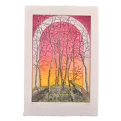 ‘Early Spring Sunset’ Etching