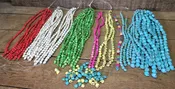 3D Skull Beads Multi Colors, Gothic Halloween Jewelry Making Craft Beads