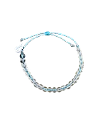 4Ocean Porpoises - Light Blue/White Bracelet