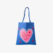 ban.do canvas tote pastries and books
