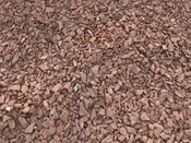1/2" Pure Red Landscape Stone
