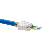 Cat5e Pass Through RJ45 Connectors｜Shielded