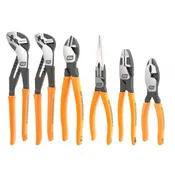 GEARWRENCH® 82204 Pitball Dipped Handle Mixed Plier Set, 6 piece