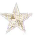 JKM 1/2" Star Applique (Stick On)