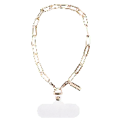 Case-Mate Chunky Chain Phone Wristlet Gold