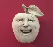 Carruth Studio Academic Apple Plaque