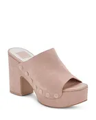 DOLCE VITA Emol Heel - Blush Suede - FINAL SALE
