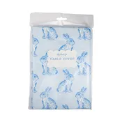 Blue Bunny Toile Tablecover