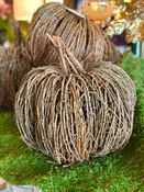 11.5" VINE PUMPKIN
