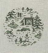 WINTER TOILE - GREEN