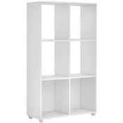 6- Shelf Natal 2.0 Bookcase in  White