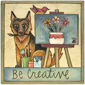 10"x10" Wall Plaque | German Shepherd