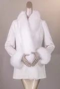 100% Virgin Wool Loro Piana Coat with Fox