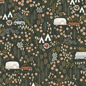 Campfire Night in Pine - Get Out and Explore - Mint Tulips