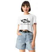 Starling Study Cropped Tee  - White