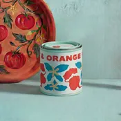 Beet & Orange Blossom Tin Candle 6 oz