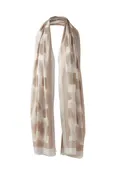 Brushtsroke Print Scarf