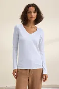 Blaire Long Sleeve Tee - White