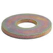 1/4 Grade 8 USS Flat Washer Yellow Zinc Plated (100)