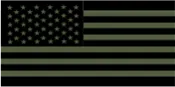 02-U.S. Flag OD Decal 2VS1100S