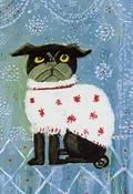 Pug Annoyed — Anne Made