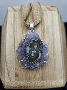 Amethyst Stalactite Pendant — Sunshine and Company