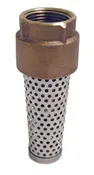 AG FVNL150BS Valve Foot Brass 1-1/2"