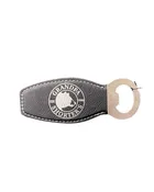 Black & Silver Petoskey Bottle Opener Magnet