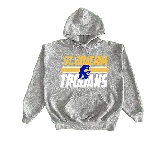 #022 St Joachim Trojans 2025 - Heather Grey Hoodie