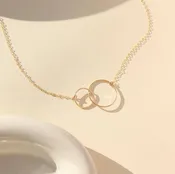 16" Unity Necklace 14k Gold Fill