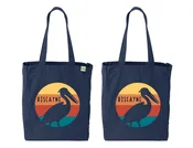 Biscayne- Pelican 4-Stripe Tote Bag
