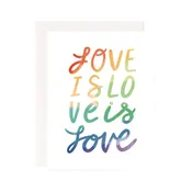 Card: Love is Love