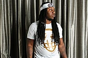 Designer Junkie Big Face Signature Tee ( Gold )