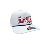 2025 Indiana Football National Champions White Rope Hat